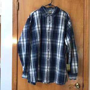 Mens Sonoma button down shirt NWT XXL long sleeves